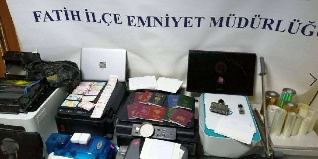 Sahte pasaport temin eden şüpheli yakalandı