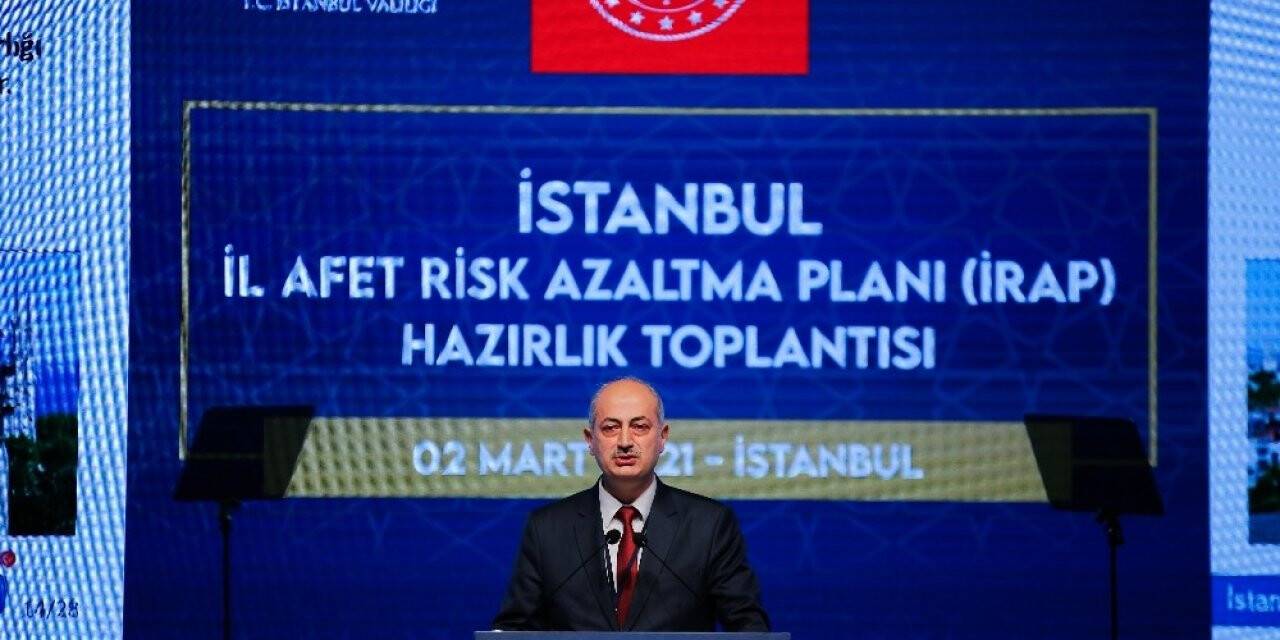’İstanbul İl Afet Risk Azaltma Planı’ hazırlık toplantısı düzenlendi
