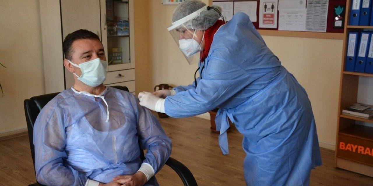 Sinop’ta öğretmenler için aşılama başladı