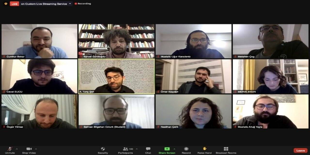 DÜSAM’ın son konuğu Ahmet Tunç Şen oldu