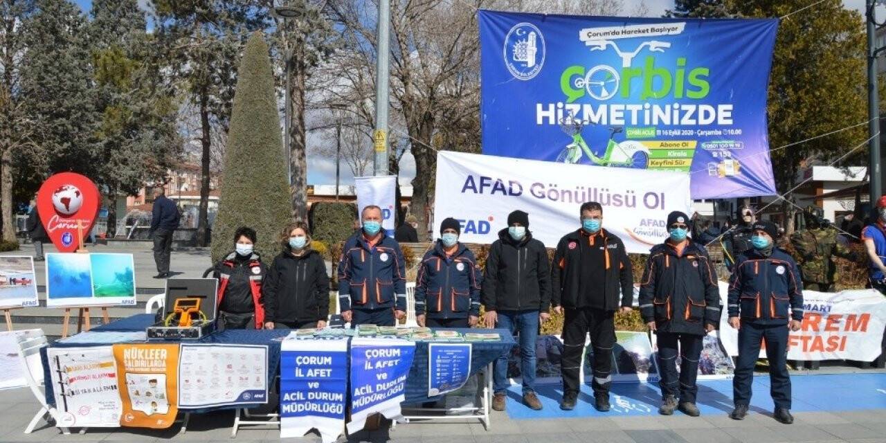 AFAD halkı afetlere karşı bilinçlendiriyor