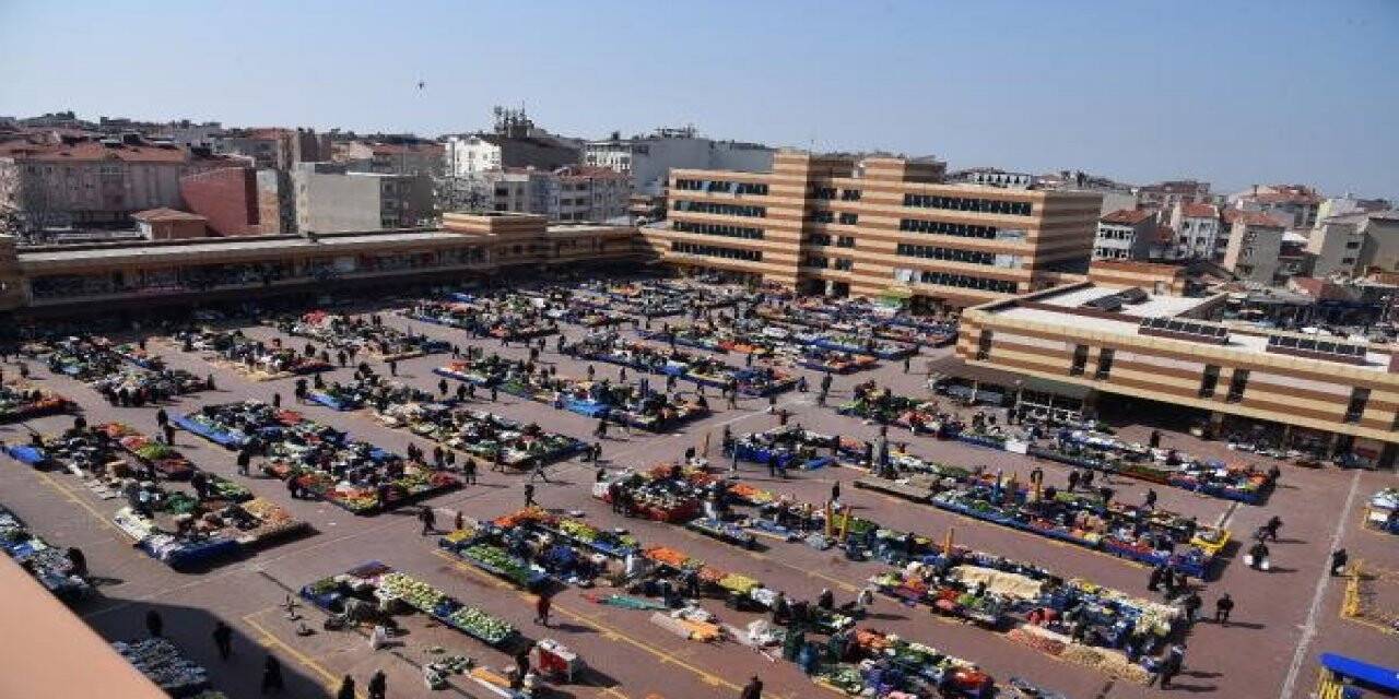 Artan vakalar sebebiyle Keşan halk pazarı bir hafta süreyle kapatıldı