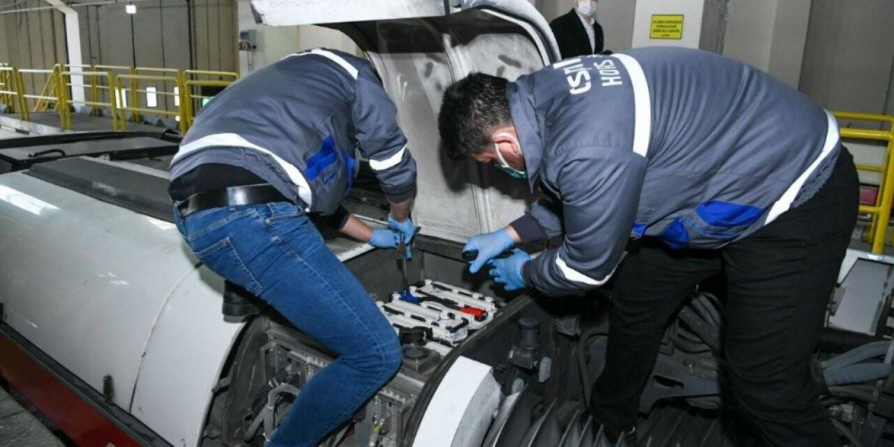 Tramvaylarda ’yerli akü’ dönemi