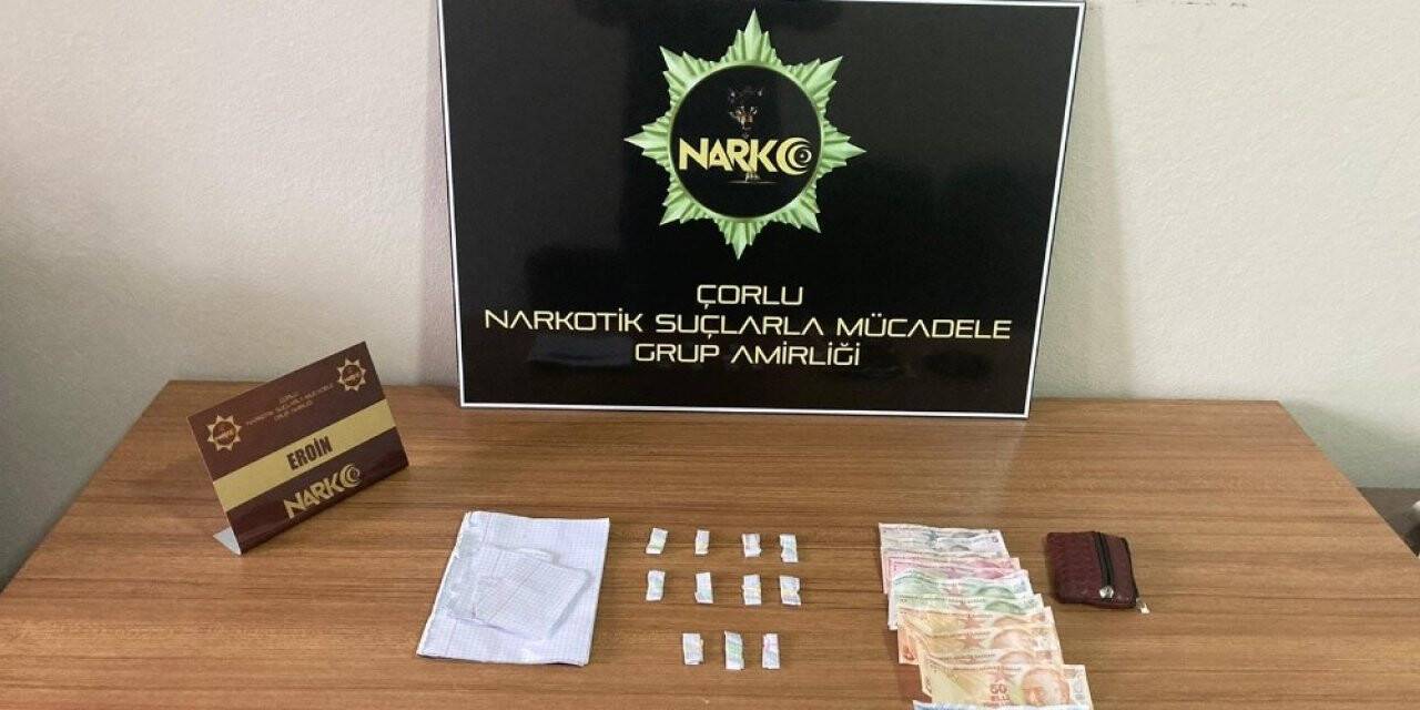 Tekirdağ’da uyuşturucu operasyonları: 3 gözaltı