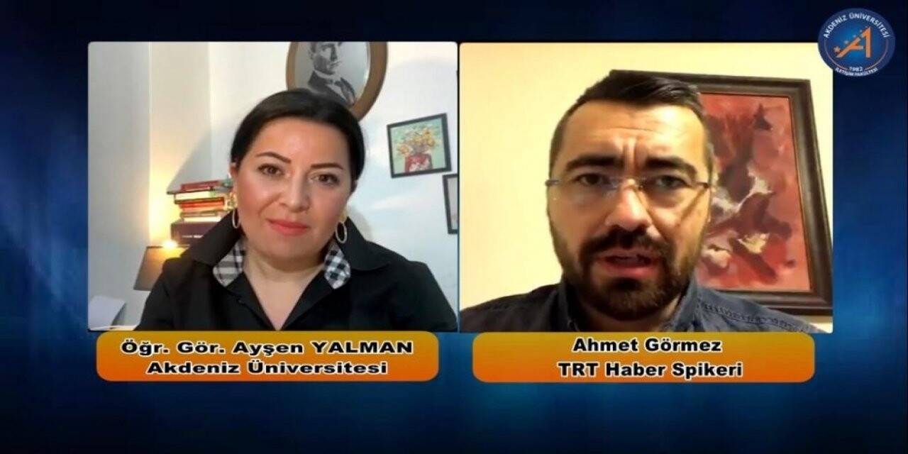 Akdeniz Üniversitesi İletişim Fakültesi’nden çevrim içi sektör söyleşileri