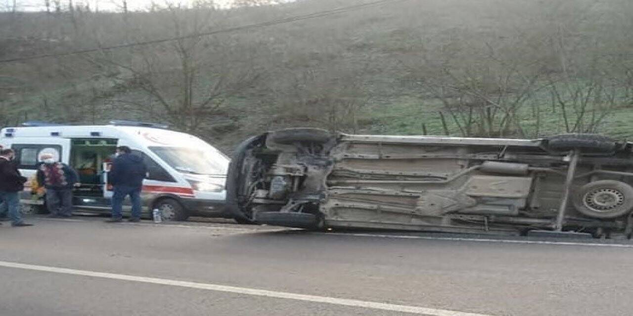 Ordu’da trafik kazası: 2 yaralı
