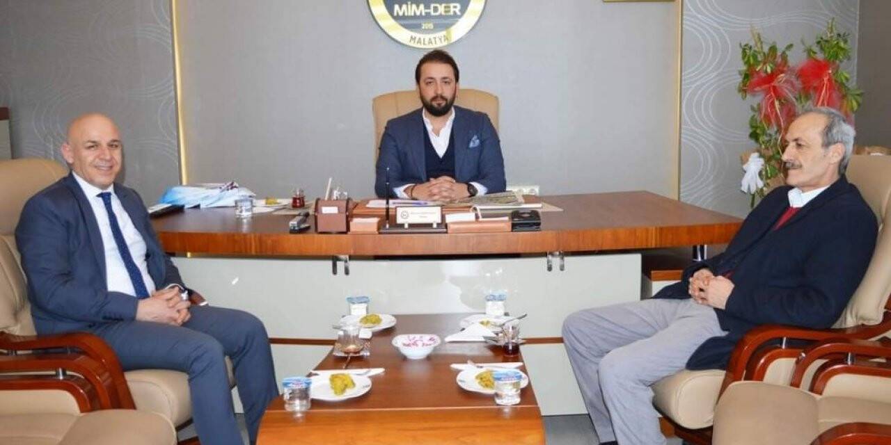 MİM-DER Başkanı Bülbüloğlu’na hayırlı olsun ziyareti