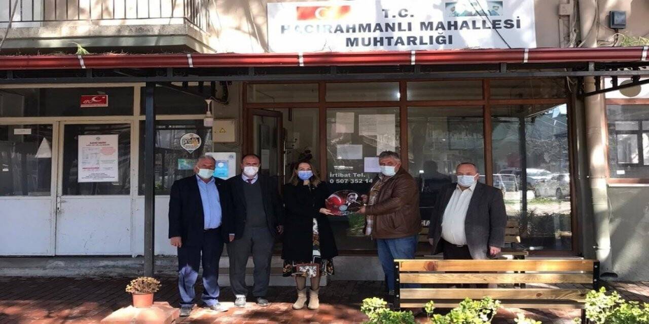 Saruhanlılı muhtarlar büyükşehir hizmetlerinden memnun