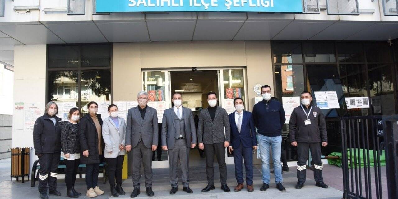 Genel Müdür Aslay Salihli’deki çalışmalar hakkında bilgi aldı