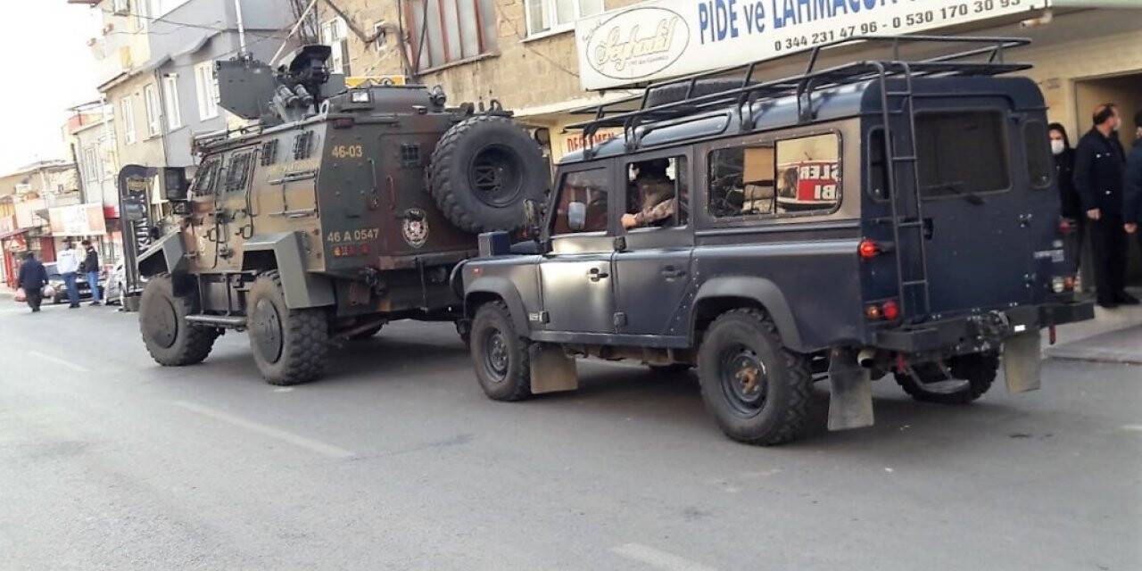 Kahramanmaraş’ta terör operasyonuna 1 gözaltı