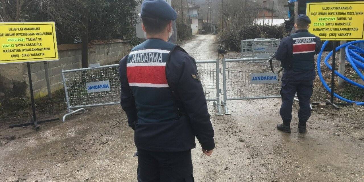 Bartın’da 3 köy karantinaya alındı