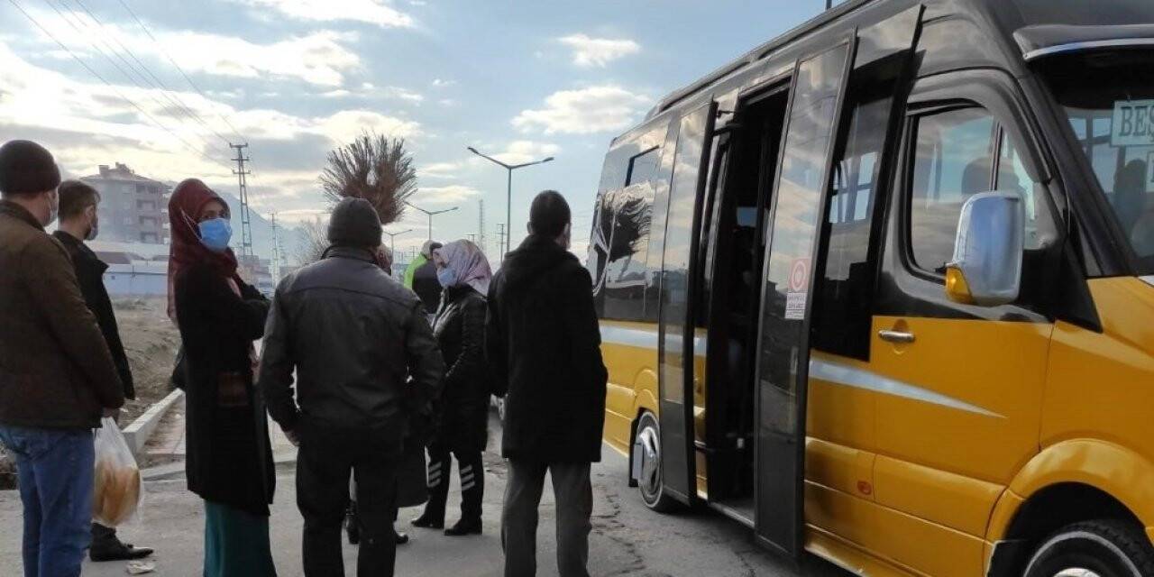Van’da şehir içi servisler denetlendi