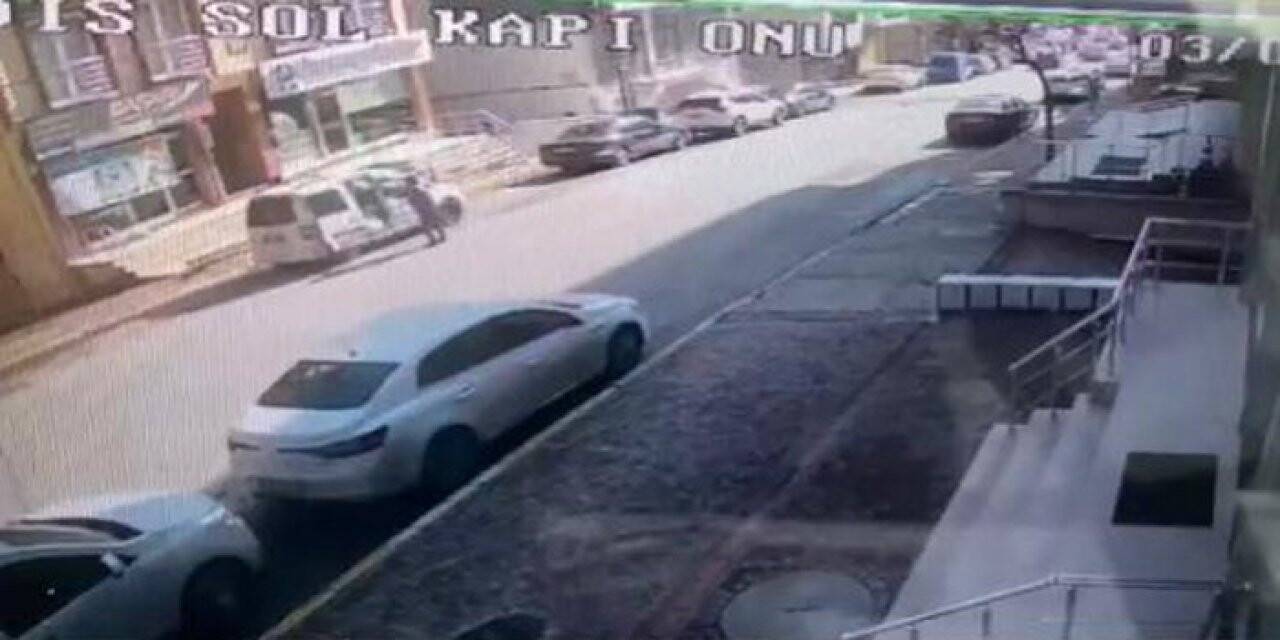 Ümraniye’de sokakta silahlı dehşet kamerada