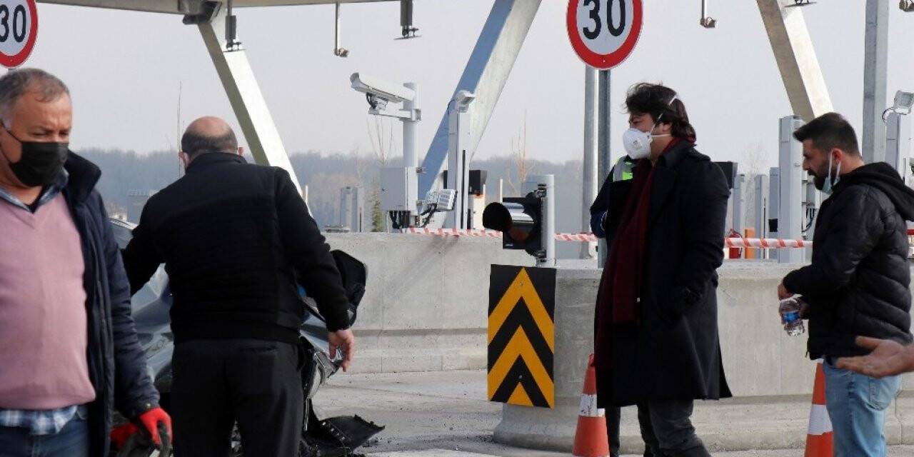 Peyman’ın CEO’su Kaan Baral lüks otomobili ile Kuzey Marmara Otoyolunda kazaya karıştı