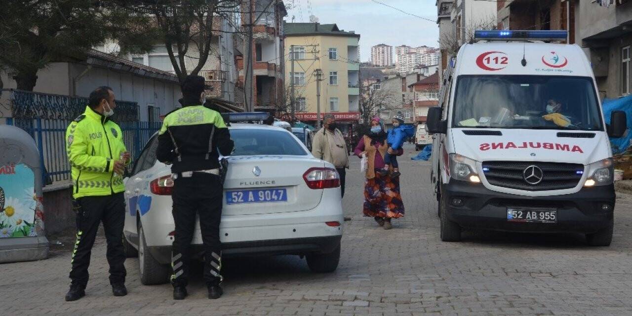 Yayaya çarpıp kaçtı