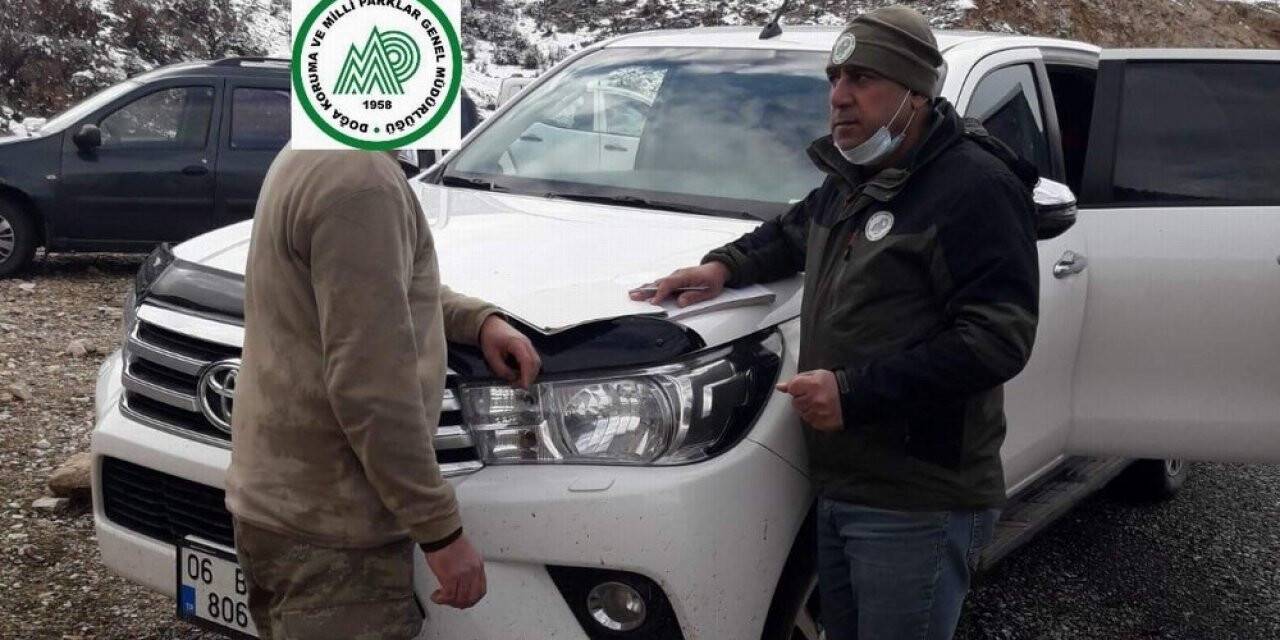 Siirt’te kaçak avcılık yaptığı tespit edilen bir kişi yakalandı