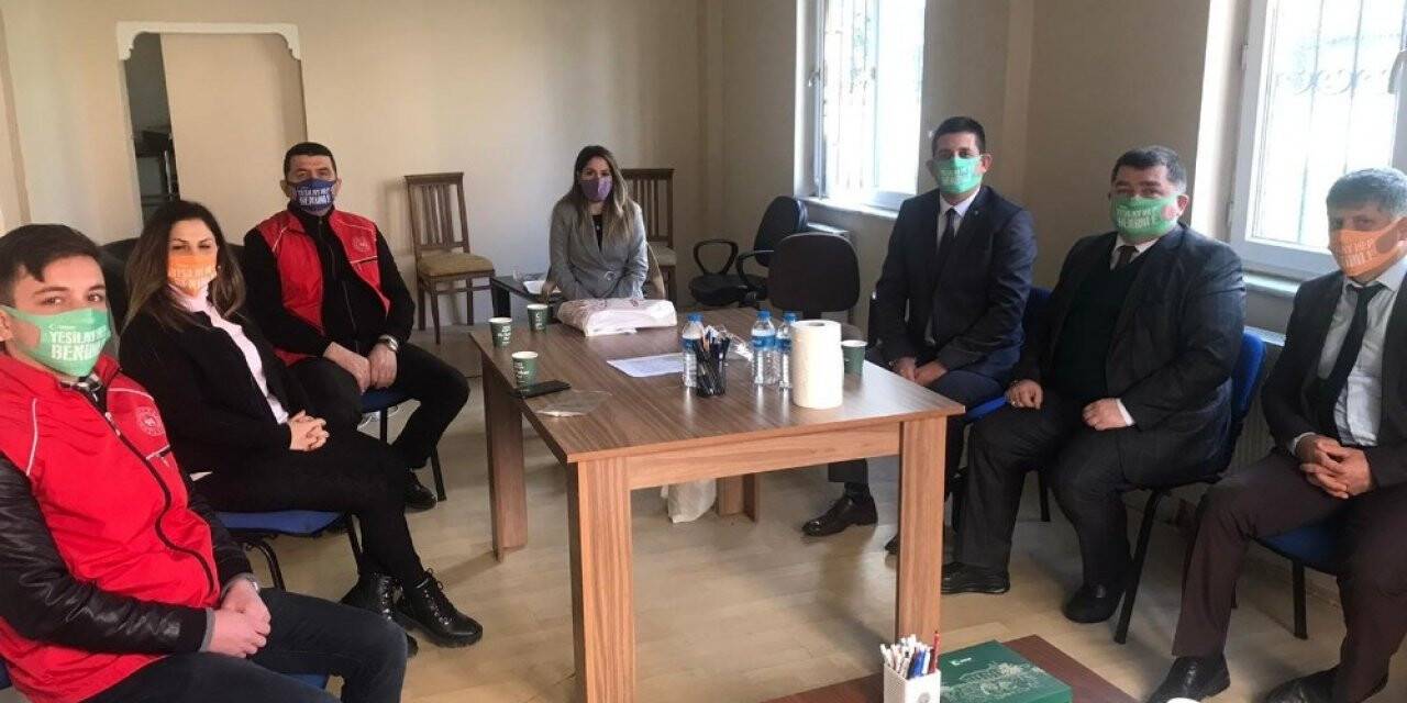 Gençlik Merkezinden Yeşilay’a ziyaret
