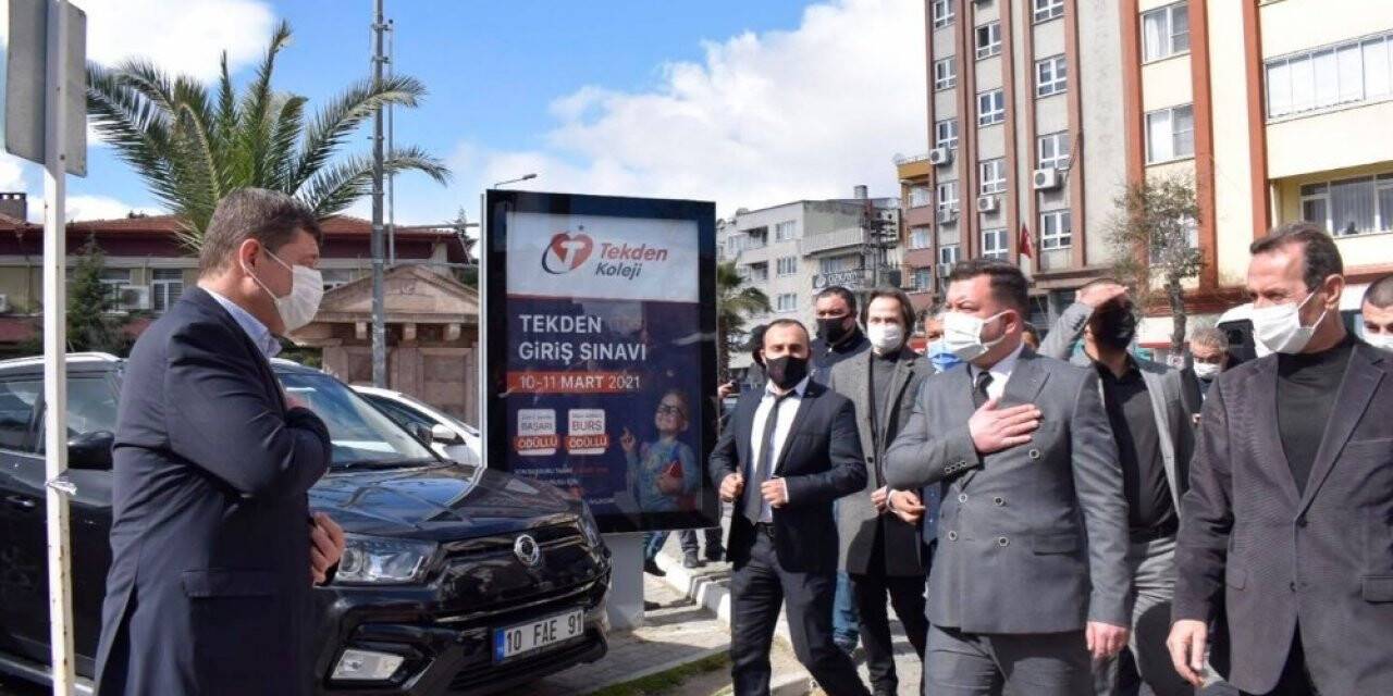 MHP il başkanlığından Edremit ve Gömeç’e ziyaret