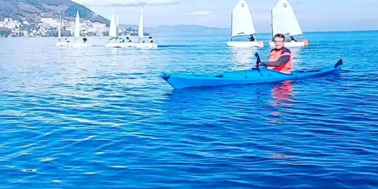 Eski Bakan Kürşat Tüzmen, Ordu’da kano yaptı