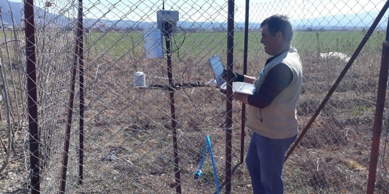 Tahmin ve Erken Uyarı Projesi istasyonlarının bakımları Denizli’de gerçekleştiriliyor