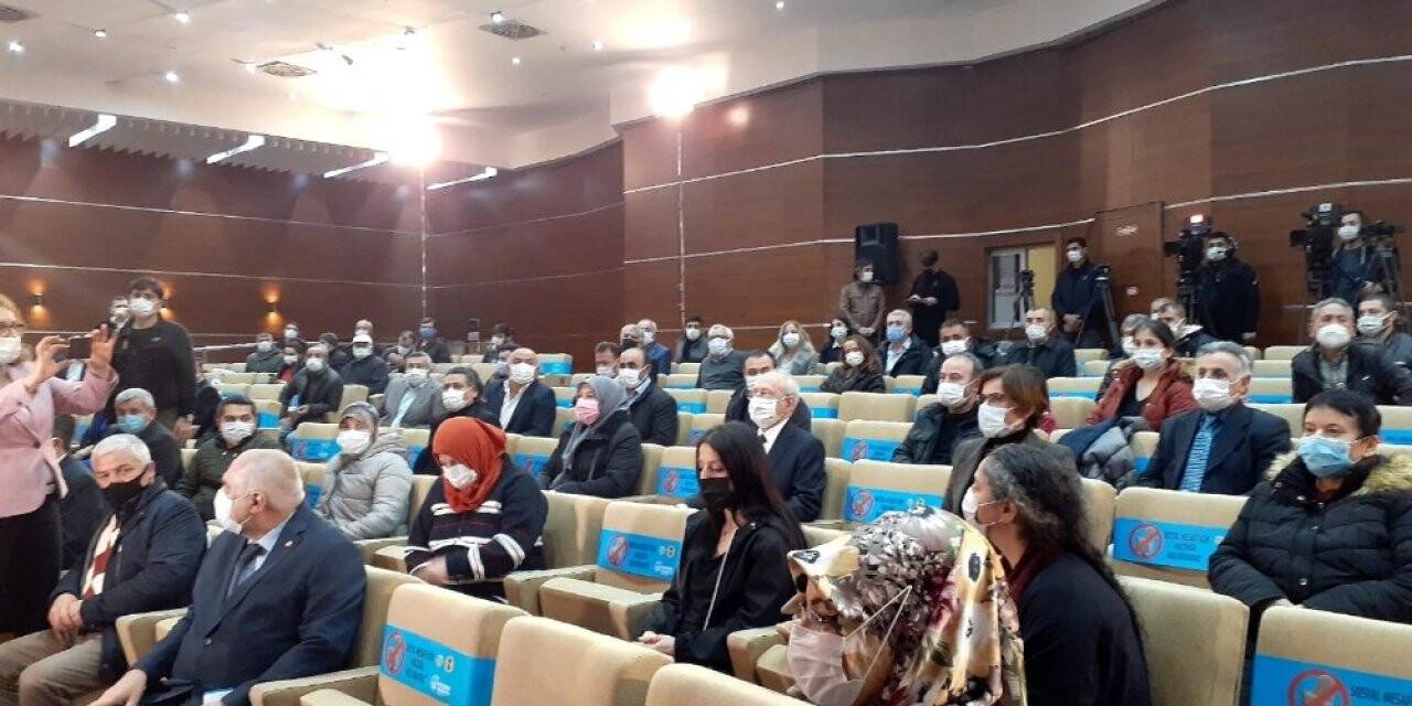 CHP Genel Başkanı Kılıçdaroğlu, Apartman Görevlileri Buluşması’nda konuştu