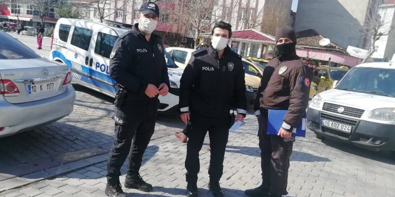 Manyas’ta polis denetimlerini arttırdı