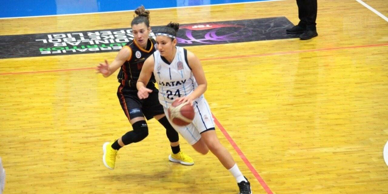 Kadınlar Basketbol Süper Ligi: Hatay Büyükşehir Belediyespor: 63 - Galatasaray: 74