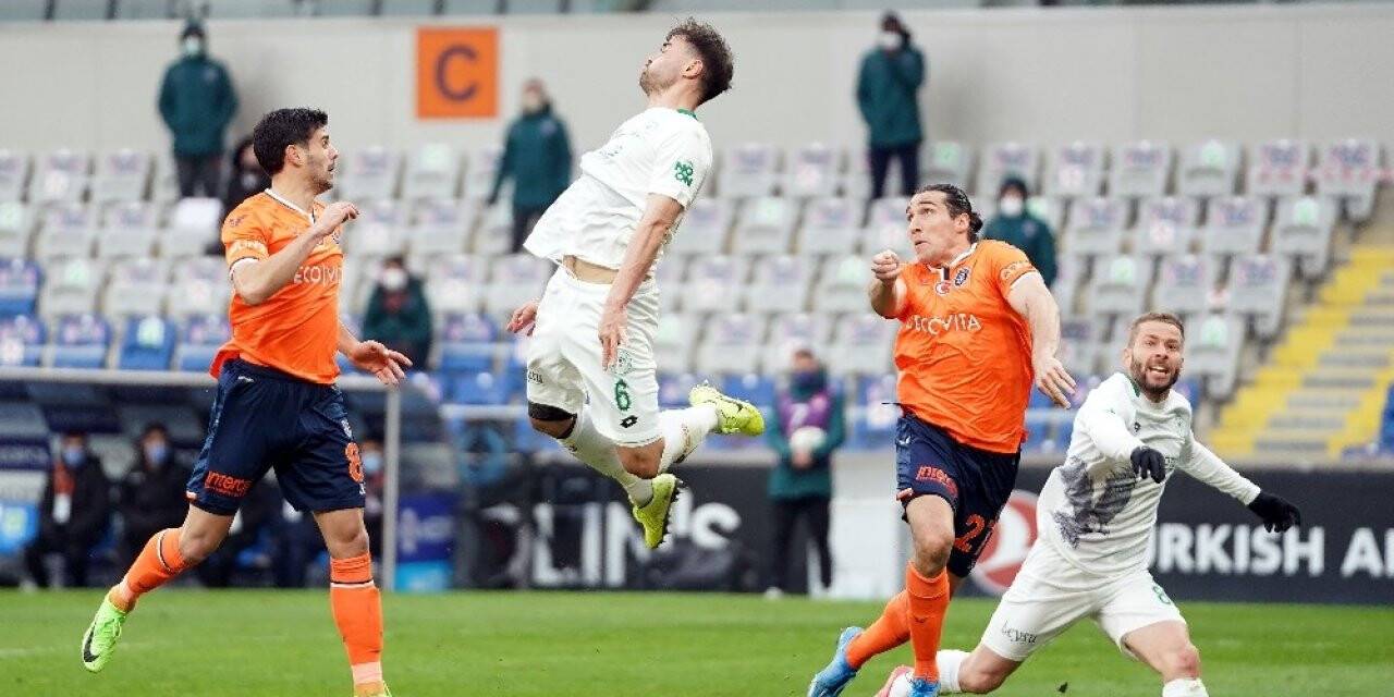 Süper Lig: Medipol Başakşehir: 1 - İH Konyaspor: 1 (Maç sonucu)