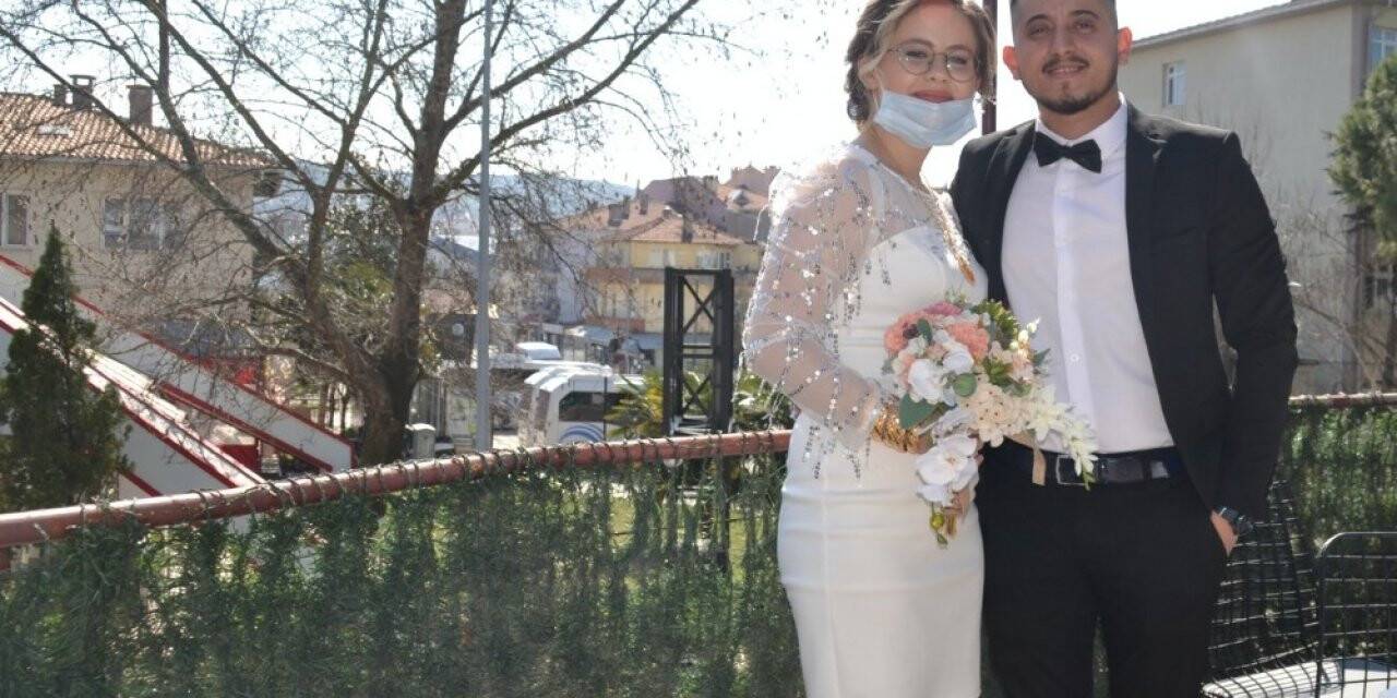 Normalleşme sonrası Çan’da ilk nikah kıyıldı