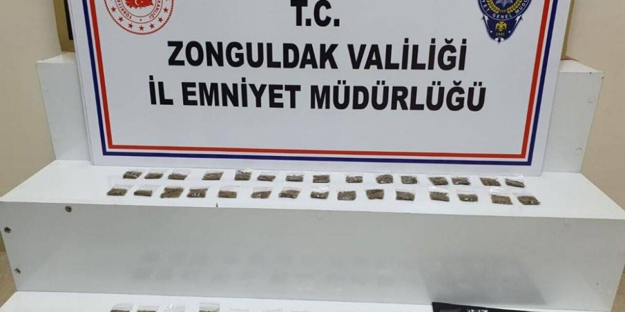 Zonguldak’ta uyuşturucu operasyonunda 1 tutuklama