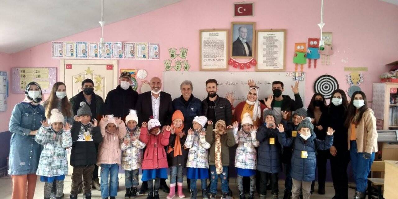Spor adamları küçük bedenleri ısıttı