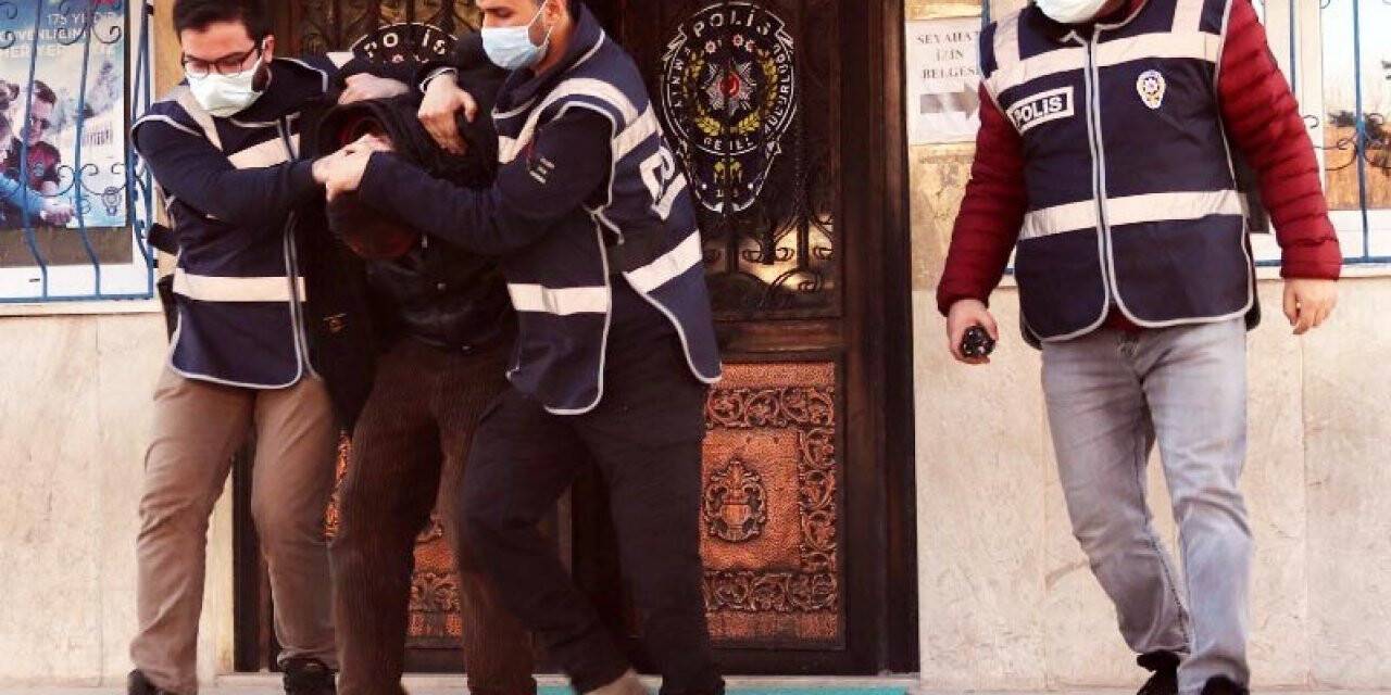 Cami faresi yakalandı