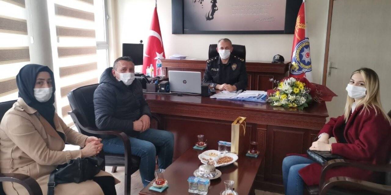 Magandayı bulan polise teşekkür