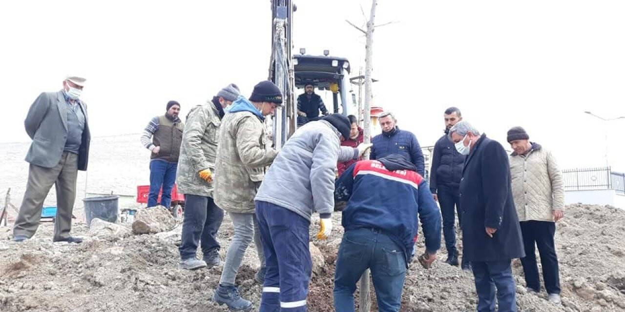 Emniyet binası etrafında ağaçlandırma çalışmaları