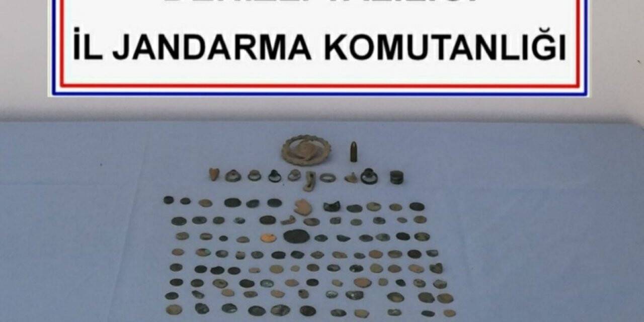 Çivril’de tarihi eser kaçakçısı 1 kişi gözaltına alındı