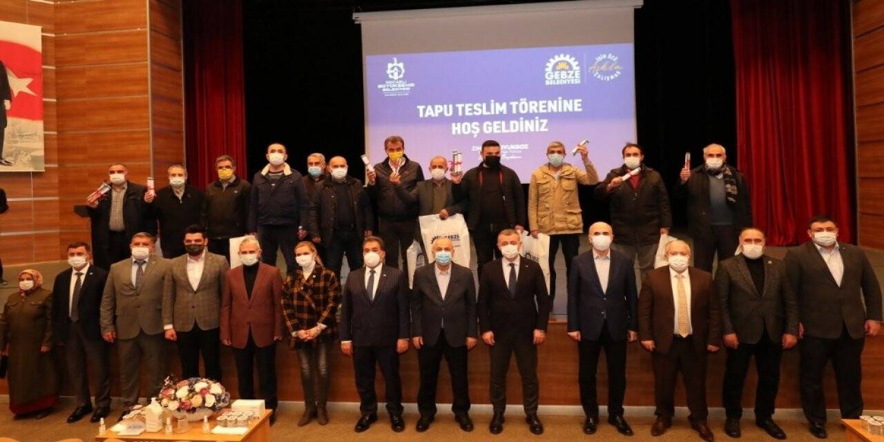 Pelitli’de 520 kişi tapularına kavuştu