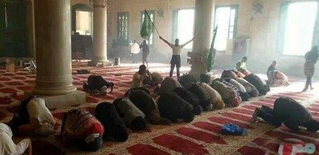 Mescid-i Aksa'da müthiş direniş!