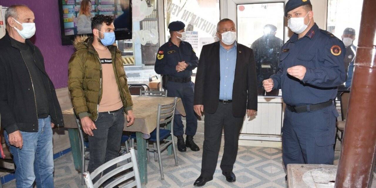 Ormanlı’da belediye ve jandarma işyerlerini denetledi