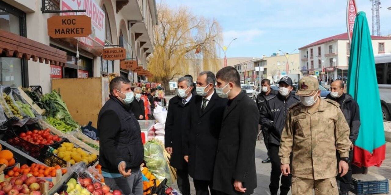Gürpınar’da kontrollü normalleşme denetimi