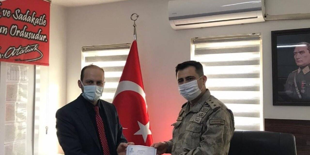 Gercüş’te din görevlileri ile Mehmetçik ’iyilik’ için el ele verdi