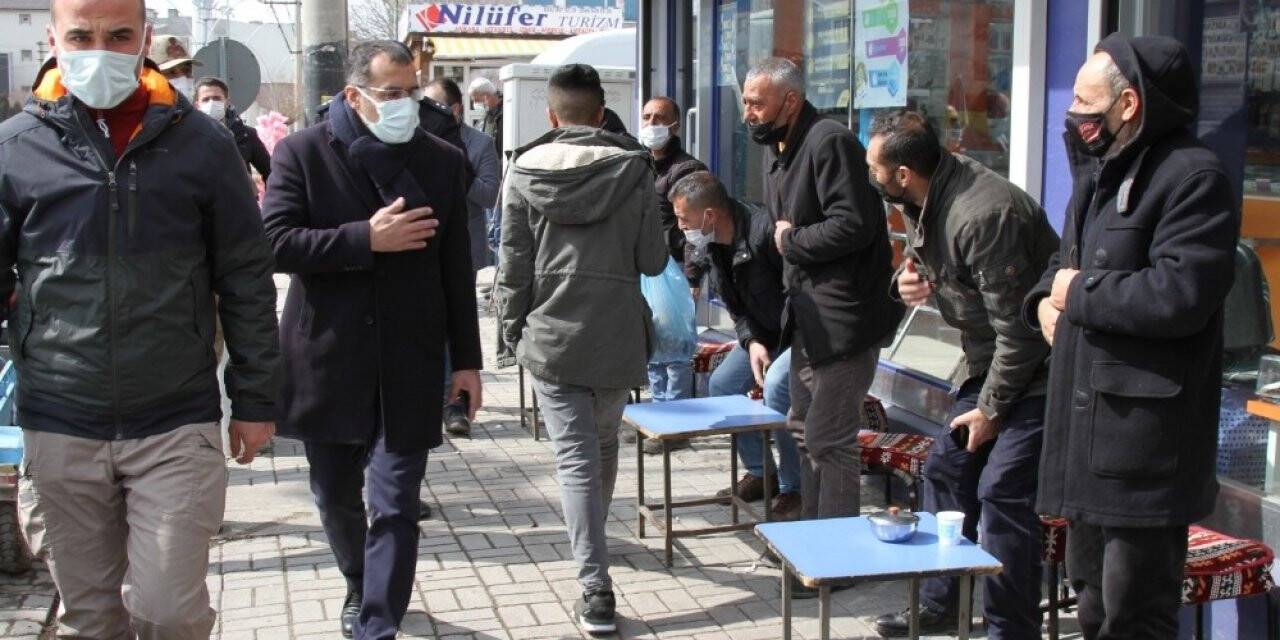 Kaymakam Çelik’ten esnaf ziyareti