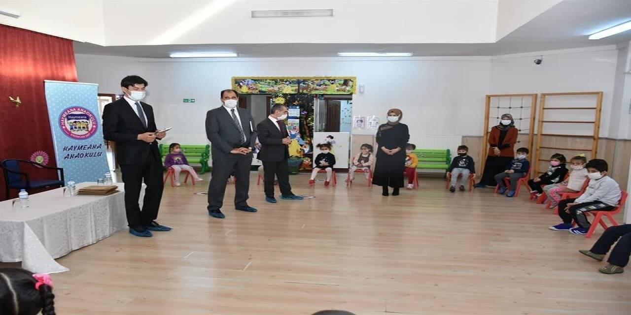 Erzincan Haymeana Anaokulu’nda eTwinning projesinin tanıtımı yapıldı