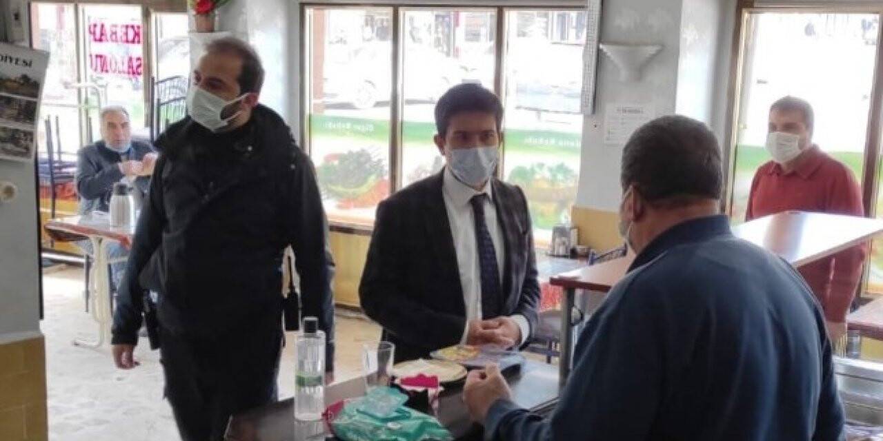 Ergani’de korona virüs denetimi