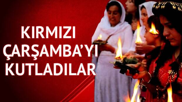 Yezidiler 'Kırmızı Çarşamba'yı kutladılar