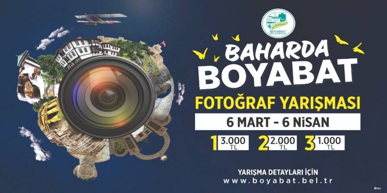 Boyabat Belediyesi’nden “Baharda Boyabat” temalı fotoğraf yarışması