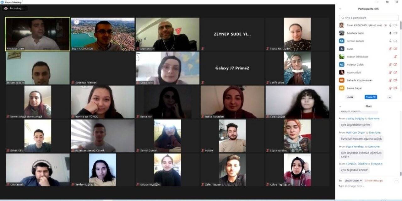 BEÜ’den Mutfak Sohbetleri söyleşisi
