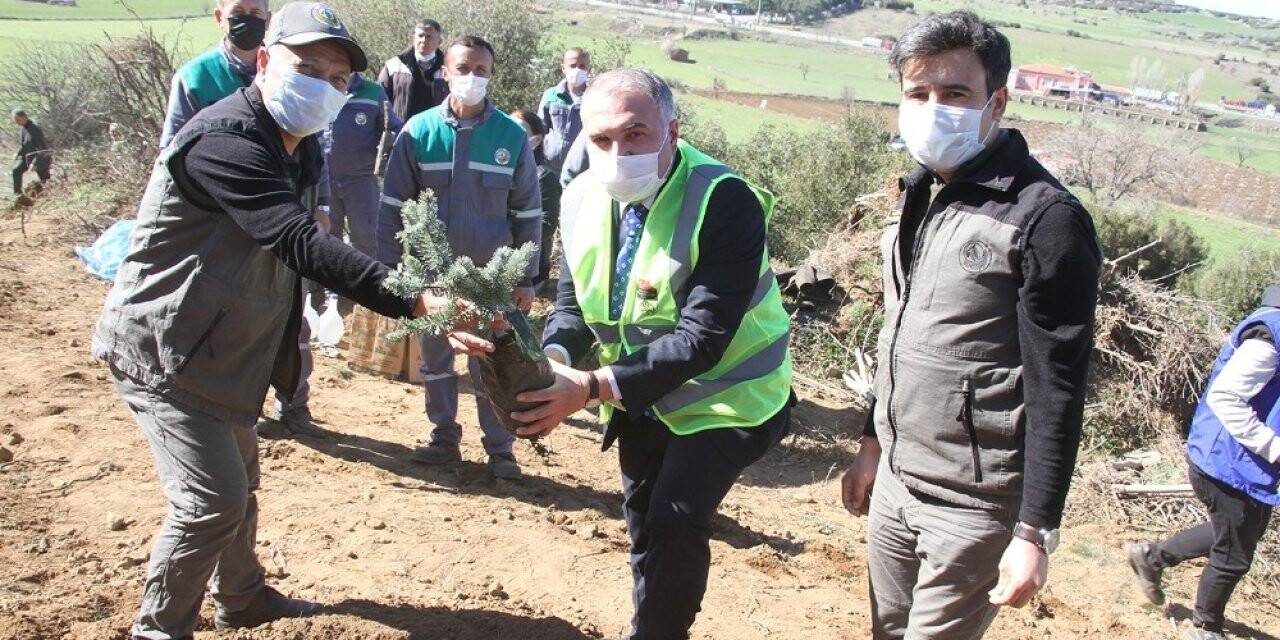 Bakan Kasapoğlu adına memleketi Kula’da hatıra ormanı oluşturuldu
