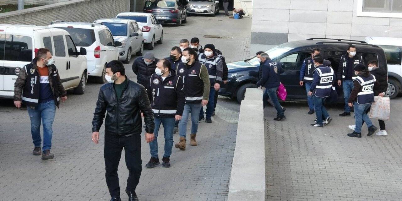 Suç örgütü operasyonunda 13 kişi daha adli kontrolle serbest