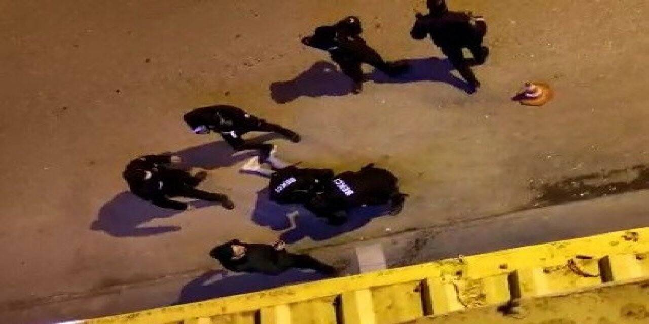 Hırsızlık şüphelisi 2 şahıs polisten kaçamadı