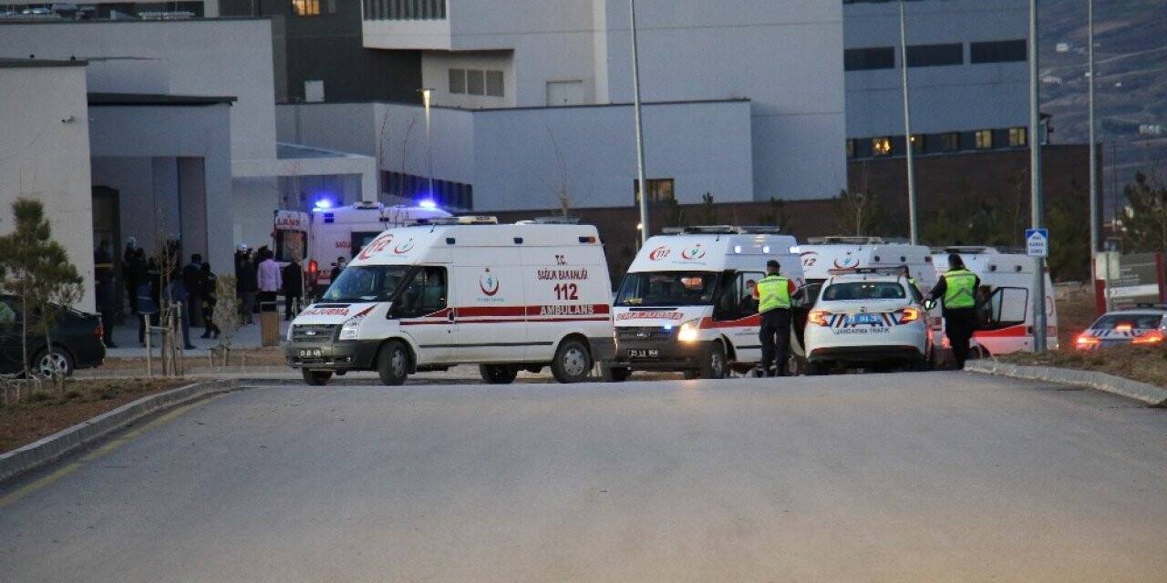 Şehitlerin naaşı Elazığ’a getirildi